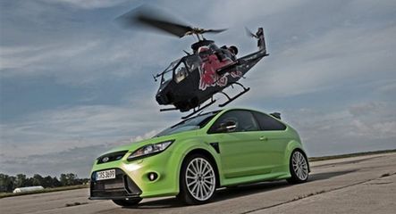 Śmigłowiec vs Ford Focus RS