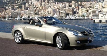 Mercedes SLKrótszy