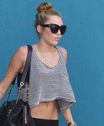 Miely Cyrus ma wysportowane ciało!