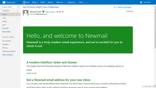 Nowy Hotmail w stylistyce Metro, zrzuty ekranu wyciekły do Sieci
