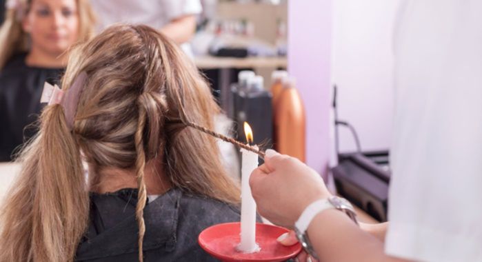 Opalanie włosów świeczką, czyli velaterapia: hit czy kit?