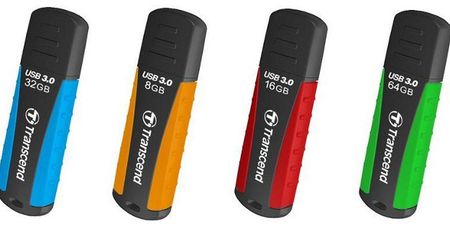 Transcend JetFlash 810 - nowe wytrzymałe pendrive'y USB 3.0