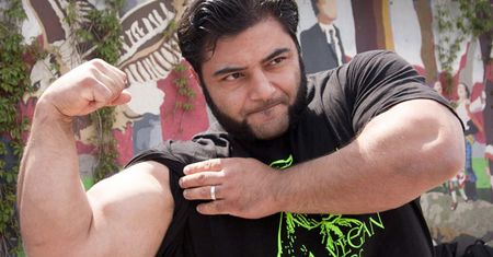 "Niemiecki Hulk", czyli strongman napędzany sałatą!