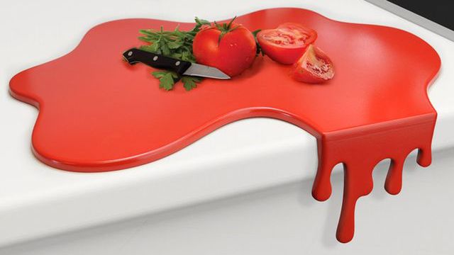 deska do krojenia rozchlapana