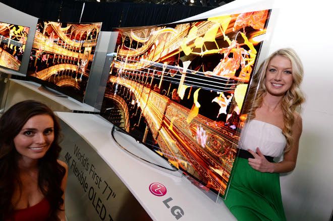 CES 2014: Telewizor LG z wykrzywianym ekranem