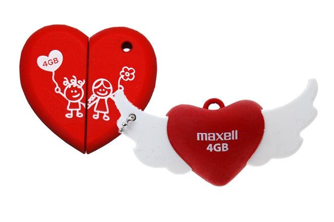 Pendrive'y Maxell Love na Walentynki