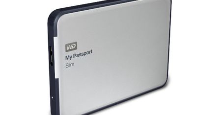 WD My Passport Slim - 2 TB dysk z szyfrowaniem sprzętowym