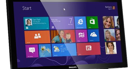 Philips SmoothTouch: 23-cale, matryca IPS oraz 10 punktów dotykowych