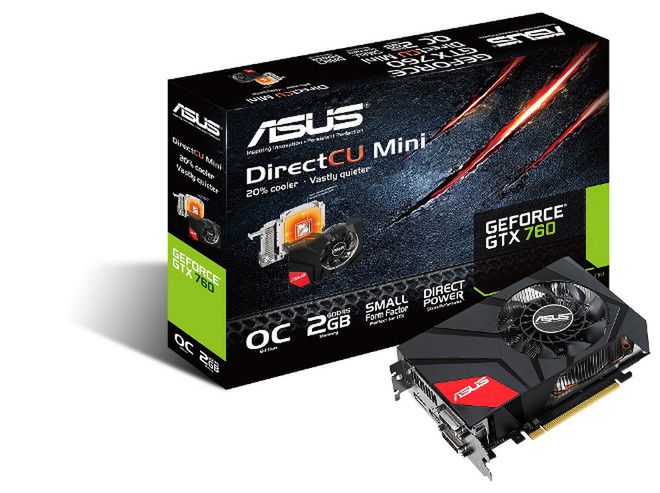 Mała karta ASUS GeForce GTX 670 DirectCU Mini