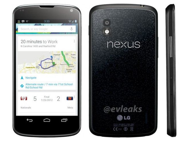 Tak wygląda LG Nexus 4. Mamy pierwsze zdjęcia