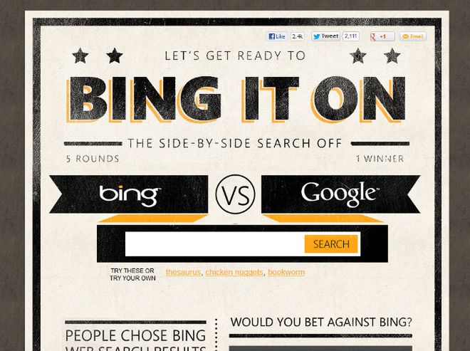 Sprawdź co lepsze - Google czy Bing?