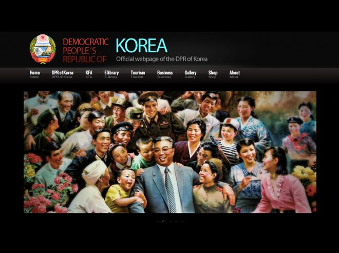 Oficjalna strona Korei Północnej to szablon za 15 dolarów