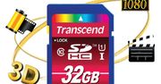 Szybkie karty SDHC Transcend w wersji 32 GB