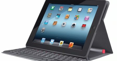 Logitech Solar Keyboard Folio - zasilana światłem ochrona dla iPada