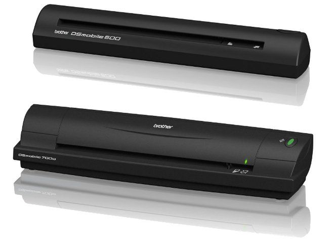 U góry: Brother DS-600, na dole: Brother DS-700D