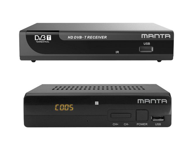 Nowe tunery DVB-T Manta DVBT010 HD i DVB07 HD
