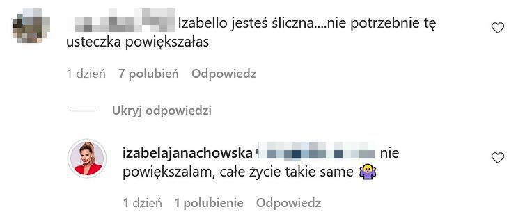 Izabela Janachowska powiększyła usta?