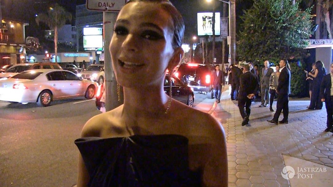 Emily Ratajkowski mówi o kanapkach na Emmy 2016
