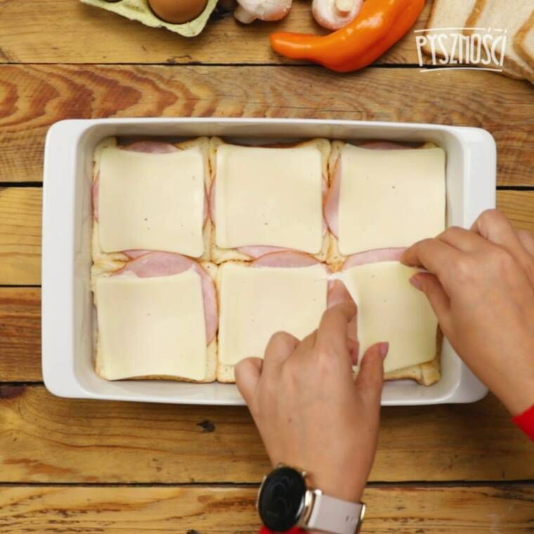 zapiekanka tostowa z piekarnika