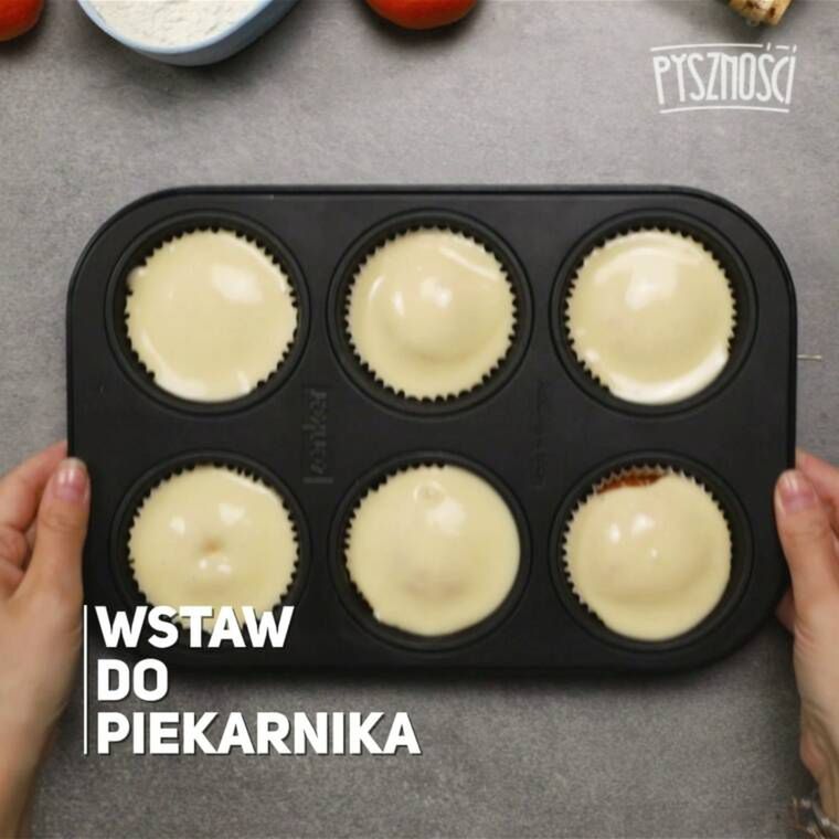 błyskawiczne babeczki z mandarynką