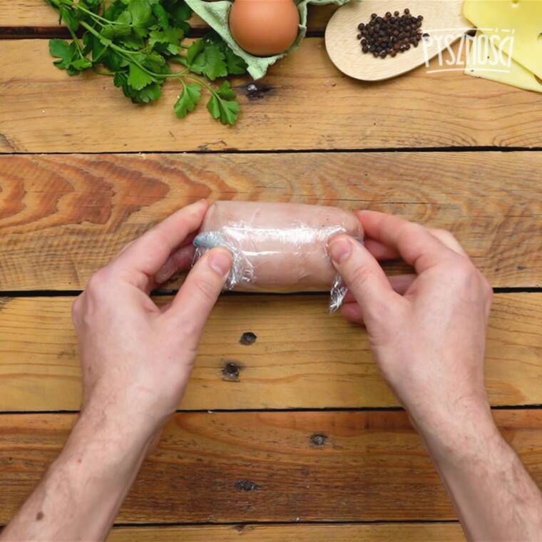 roladki cordon bleu z zakręconymi ziemniakami