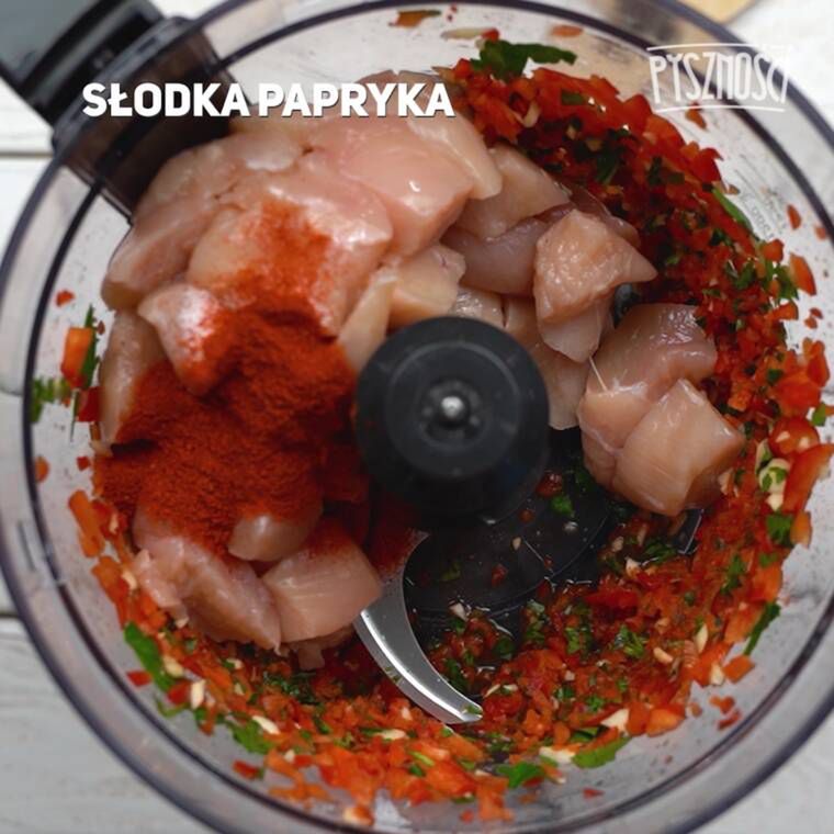 bułeczki z kurczaka z ziemniaczanym farszem