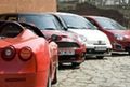 Ferrari F430 vs Abarth 500, Mini JCW i Twingo RS