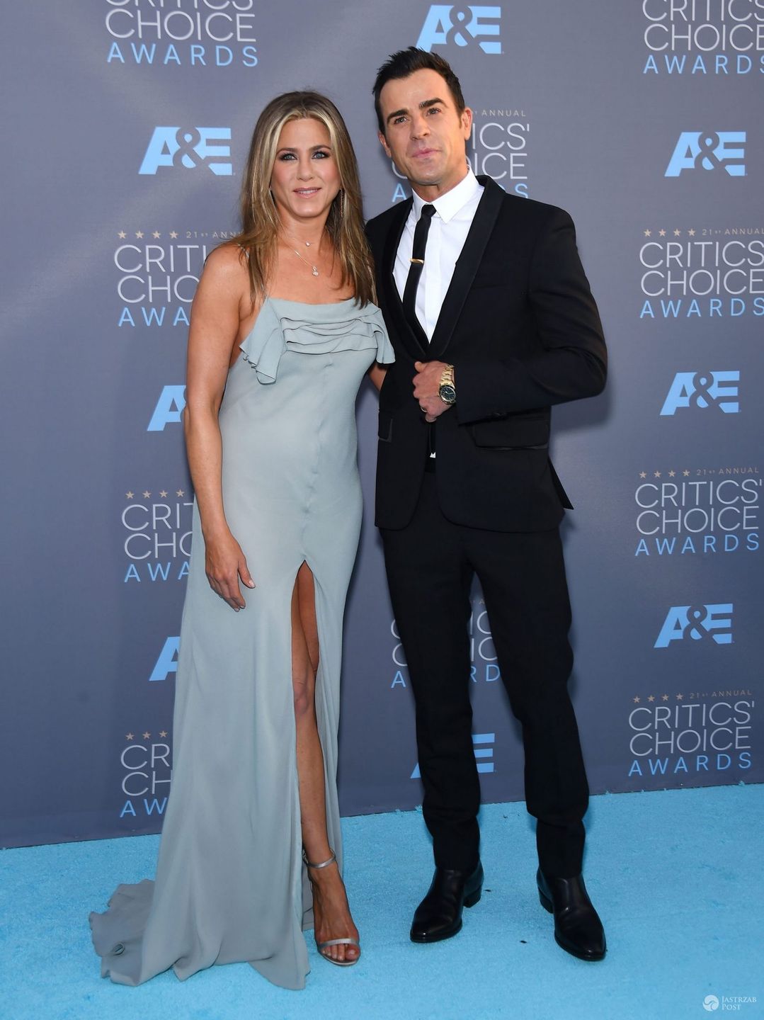 Justin Theroux w niewybredny sposób skomentował małżeństwo Aniston i Pitta