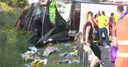 Wypadek Flixbusa. Jest bardzo dużo ofiar koło Lipska