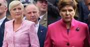 Agata Duda jak z katalogu Chanel, a Beata Szydło... Obie założyły różowe marynarki. Tylko spódnice miały zupełnie inne