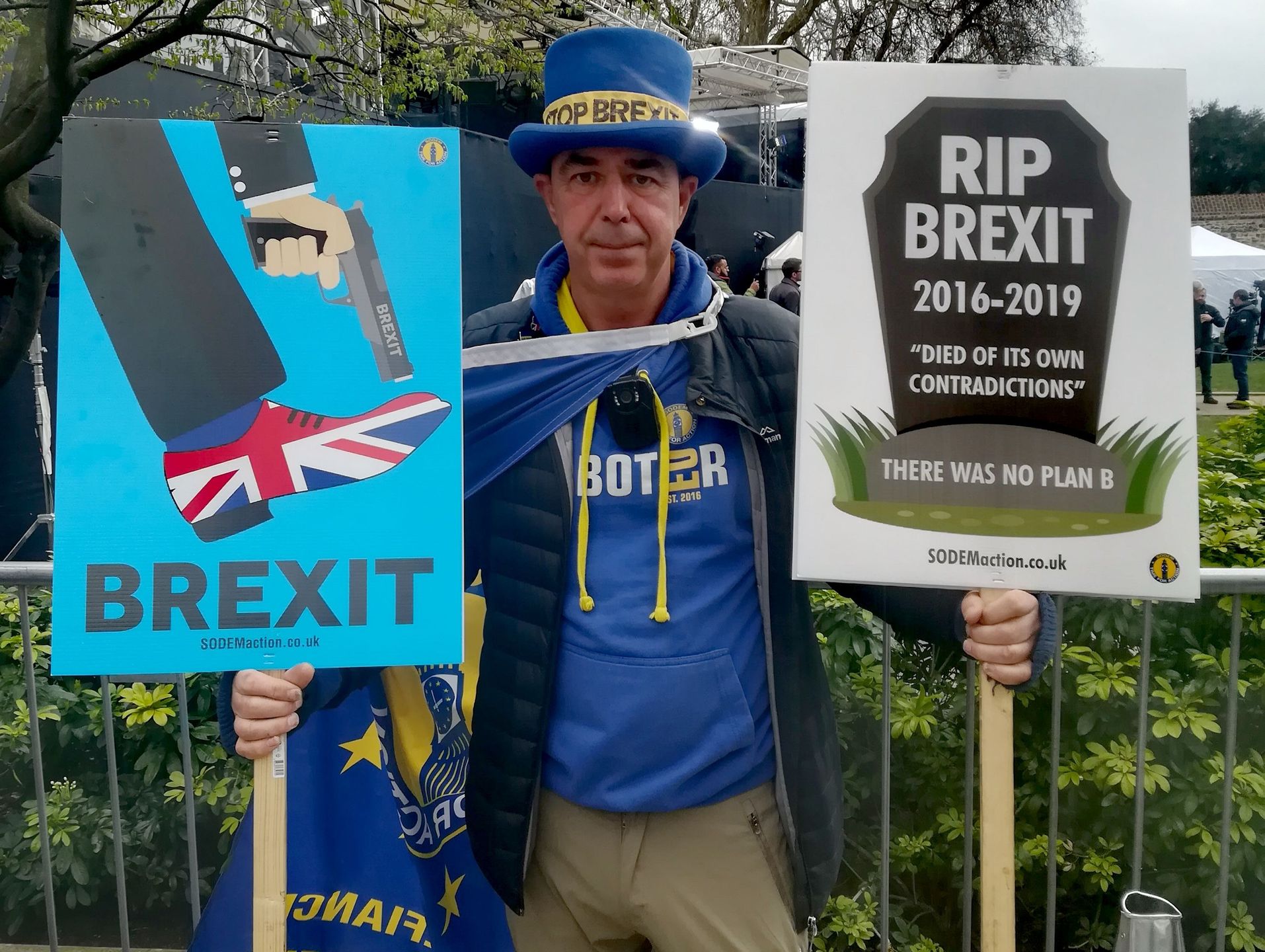 Steve Bray lub Mr Stop Brexit 
