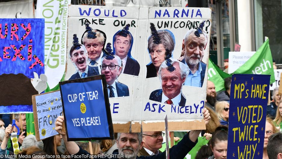 "Czy Narnia przyjęłaby nasze jednorożce? "Brexit stał się wdzięcznym przedmiotem do żartów