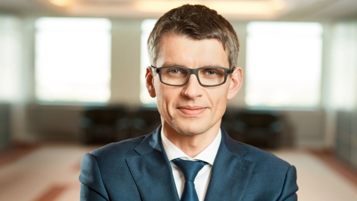 Adam Marciniak. Wiceprezes Zarządu Banku nadzorujący Obszar Informatyki.