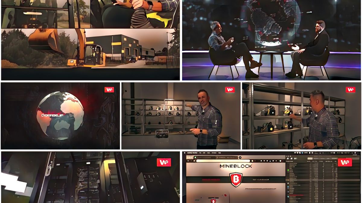 Zbyszek Urbański i nasz program "Cybersejf" w wersji komiksowej