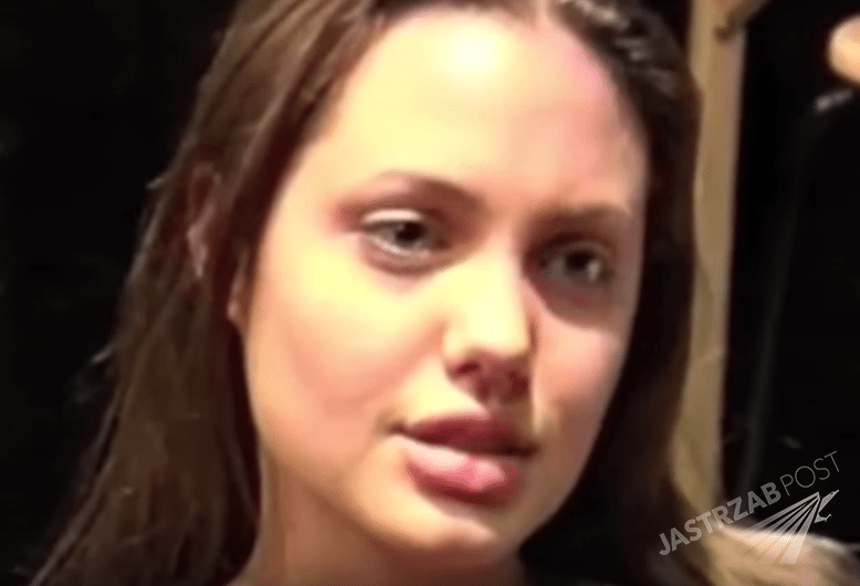25 - letnia Angelina Jolie w szkole aktorskiej. Unikalne wideo jest dość przerażajace