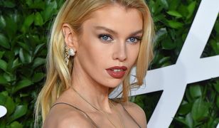 Stella Maxwell błyszczała. Szkoda że dekolt płatał jej figle