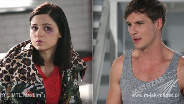 M jak miłość odcinek 1160, Iza (Adriana Kalska), Marcin (Mikołaj Ronzerski)