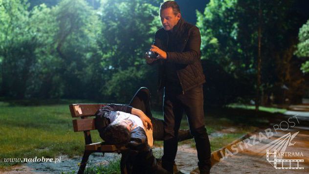 Na dobre i na złe odcinek 608, Grzegorz Daukszewicz (Adam), Ireneusz Czop (Tomasz)