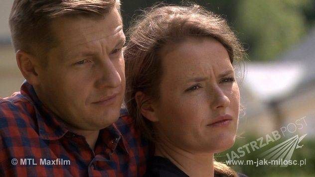 M jak miłość odc 1159, Ala (Olga Frycz), Paweł (Rafał Mroczek)