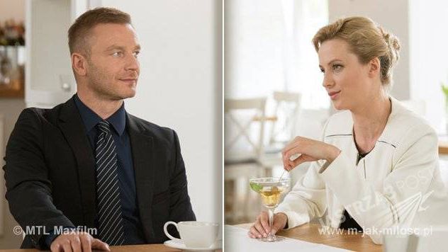 M jak miłość odcinek 1161, Andrzej (Krystian Wieczorek), Weronika (Katarzyna Hołtra)