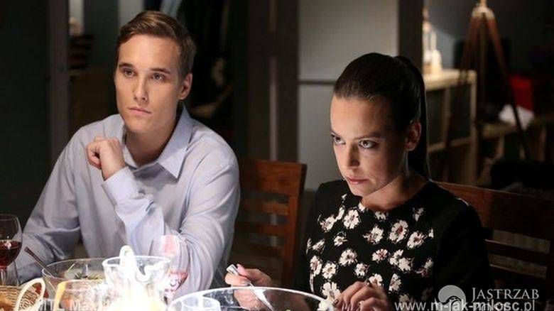 M jak miłość Magda (Anna Mucha), Olek (Maurycy Popiel)