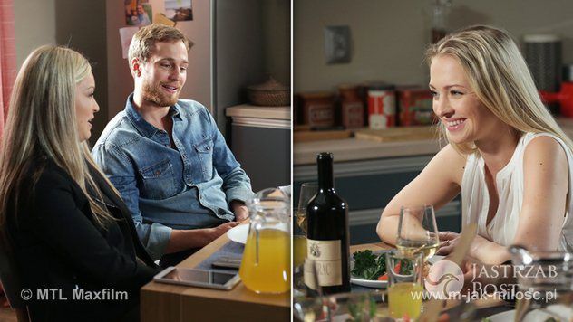 M jak miłość odcinek 1170, Joanna Tarnowska (Barbara Kurdej-Szatan), Wojtek (Mateusz Janicki)