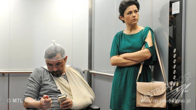 M jak miłość odcinek 1166, Michał Marszałek (Andrzej Andrzejewski), Kinga Zduńska (Katarzyna Cichopek)