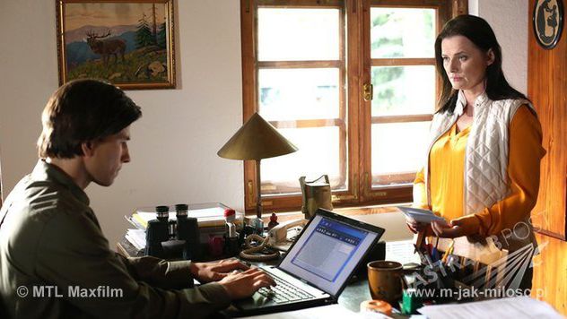 M jak miłość odcinek 1165, Franek (Piotr Nerlewski), mama Franka (Jowita Budnik)