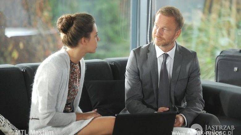 M jak miłość odcinek 1190, Paulina (Maria Szafirska), Andrzej (Krystian Wieczorek)