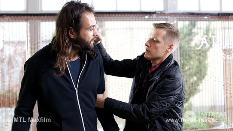 M jak miłość odcinek 1196, Piotrek (Marcin Mroczek), Jacek (Łukasz Pracki)