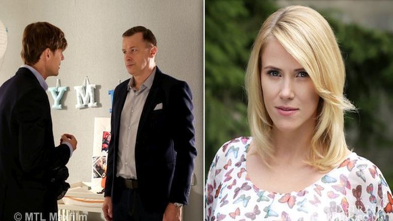 M jak miłość odcinek 1192, Marcin (Mikołaj Roznerski), Grzegorz (Wojciech Majrzchak), opiekunka Emilka