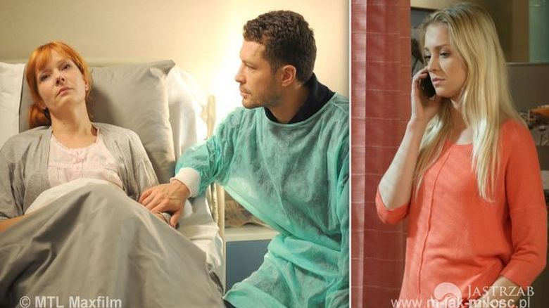 M jak miłość, Agnieszka (Magdalena Walach), Tomek (Andrzej Młynarczyk), Asia (Barbara Kurdej-Szatan)