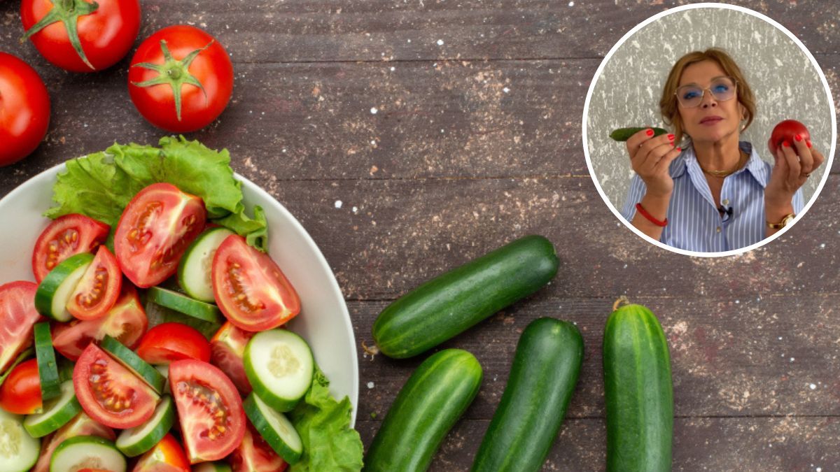 Czy połączenie pomidora i ogórka jest zdrowe? Fot. Pixabay, Instagram/drcubala
