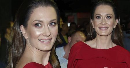Anita Sokołowska w czerwonym kombinezonie zachwyciła na wiosennej ramówce Polsatu